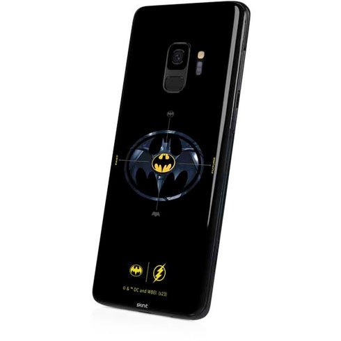 DC Comics The Flash Movie: Batman Multiverse Logos Galaxy S9 Skin